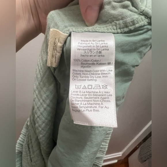 Madewell Plus Easy Pull-On Shorts in Lightspun 3X - Picture 6 of 6